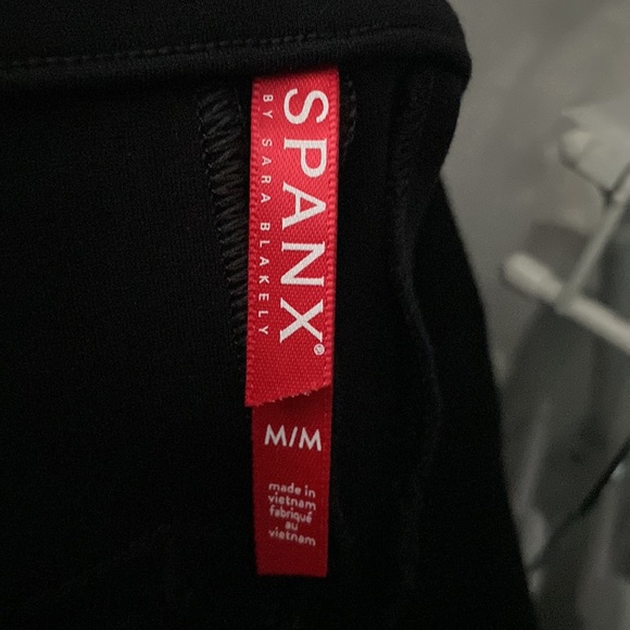 **SALE** SPANX The Perfect Pant Ankle Backseam Skinny Black Sz M Pull-on design - Picture 4 of 10